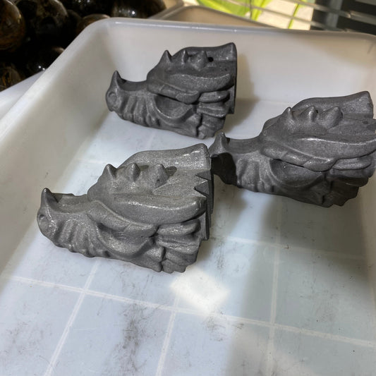 Shungite Dragon Head