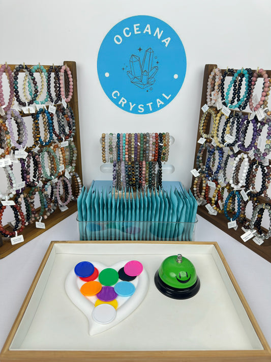 Natural Crystal Mystery Blind Bracelets Bags