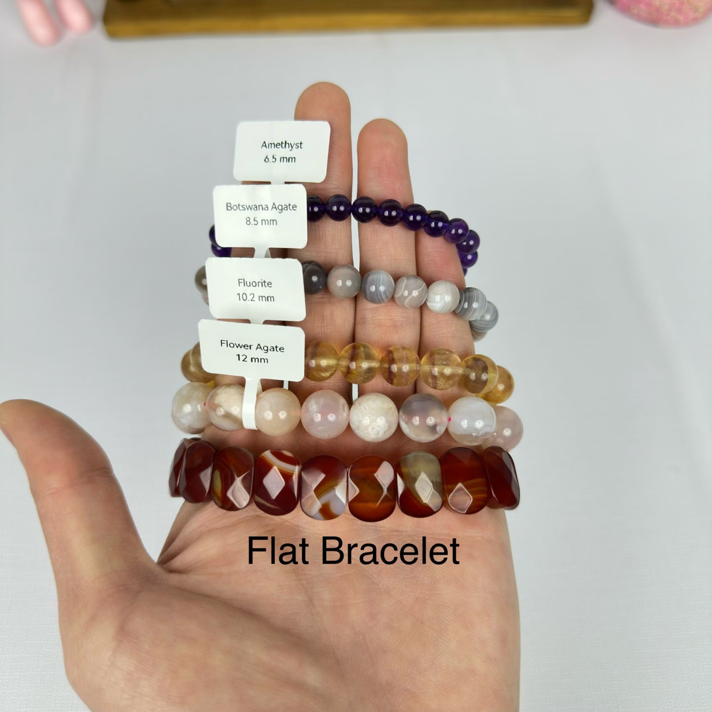 Natural Crystal Mystery Blind Bracelets Bags