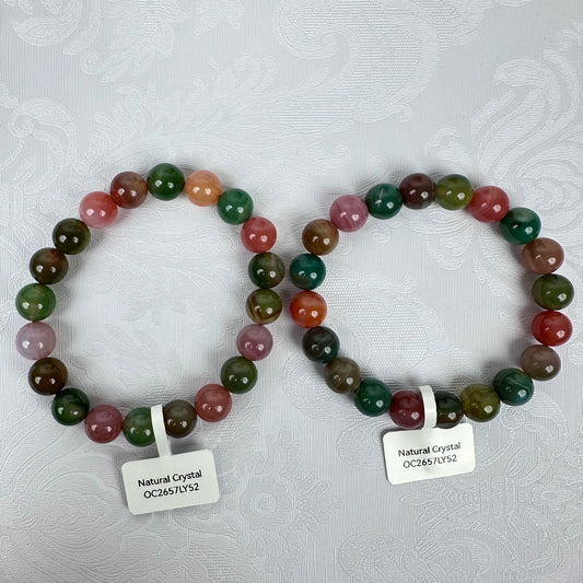 Colorful Agate Bracelet