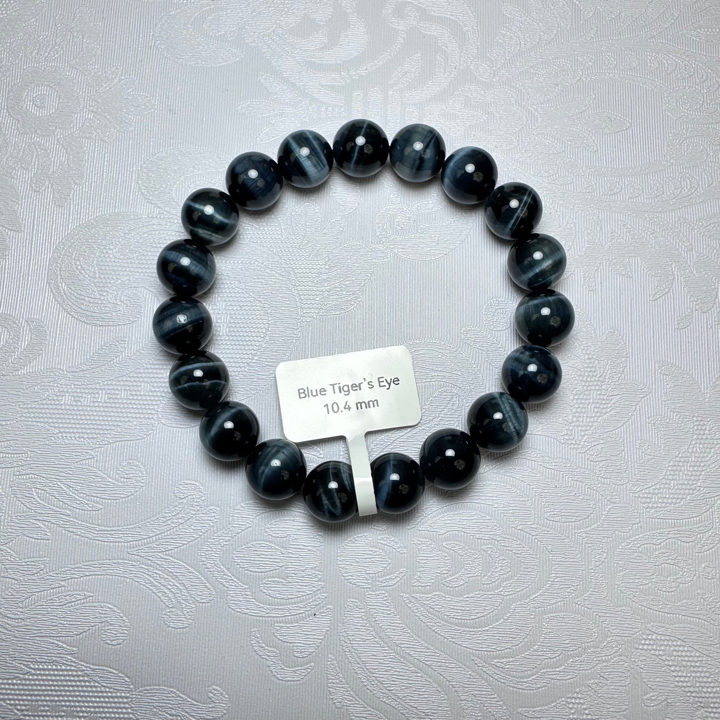 Natural Blue Tiger’s Eye Bracelet