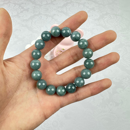 Blue water Jadeite Bracelet