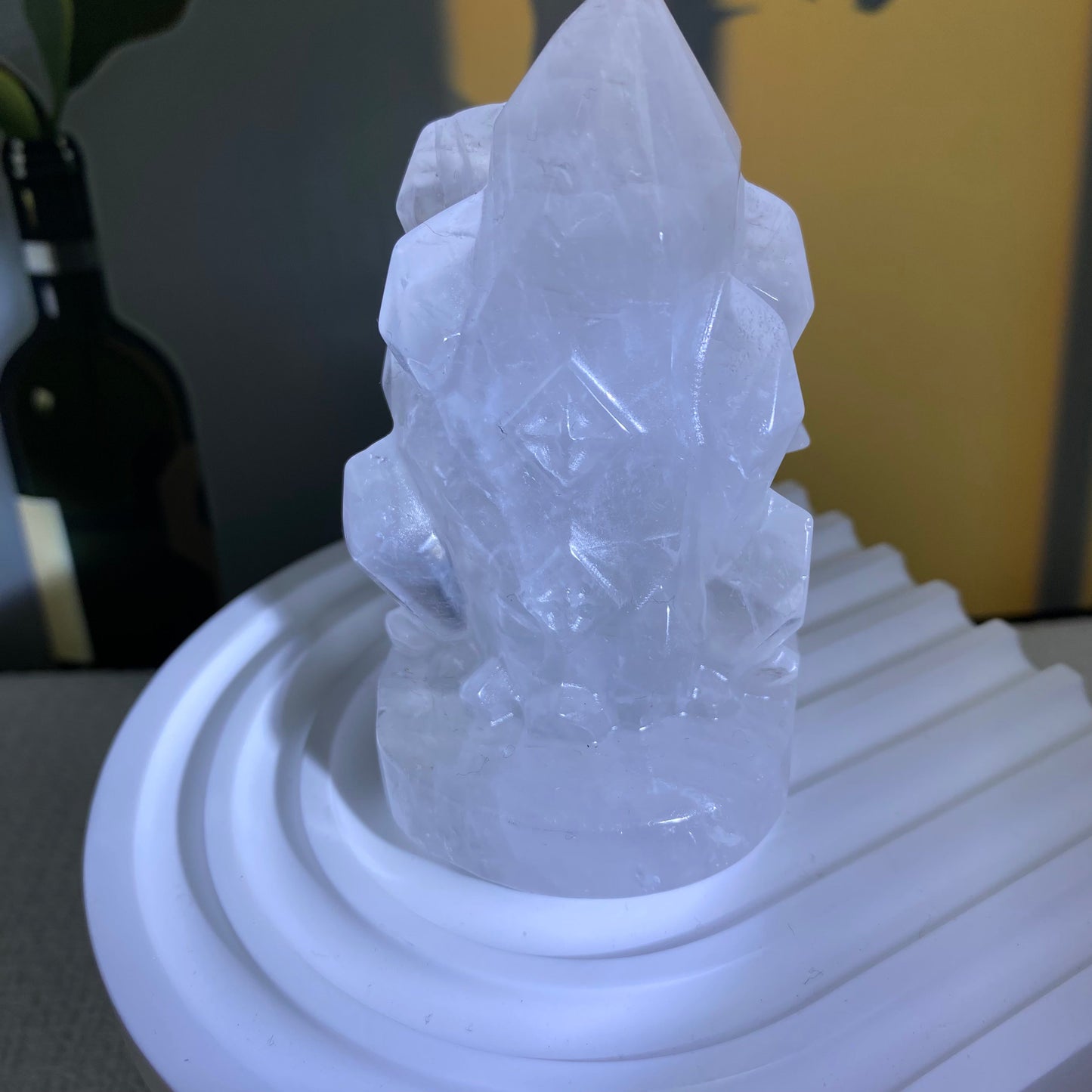 Clear Quartz Clusters House