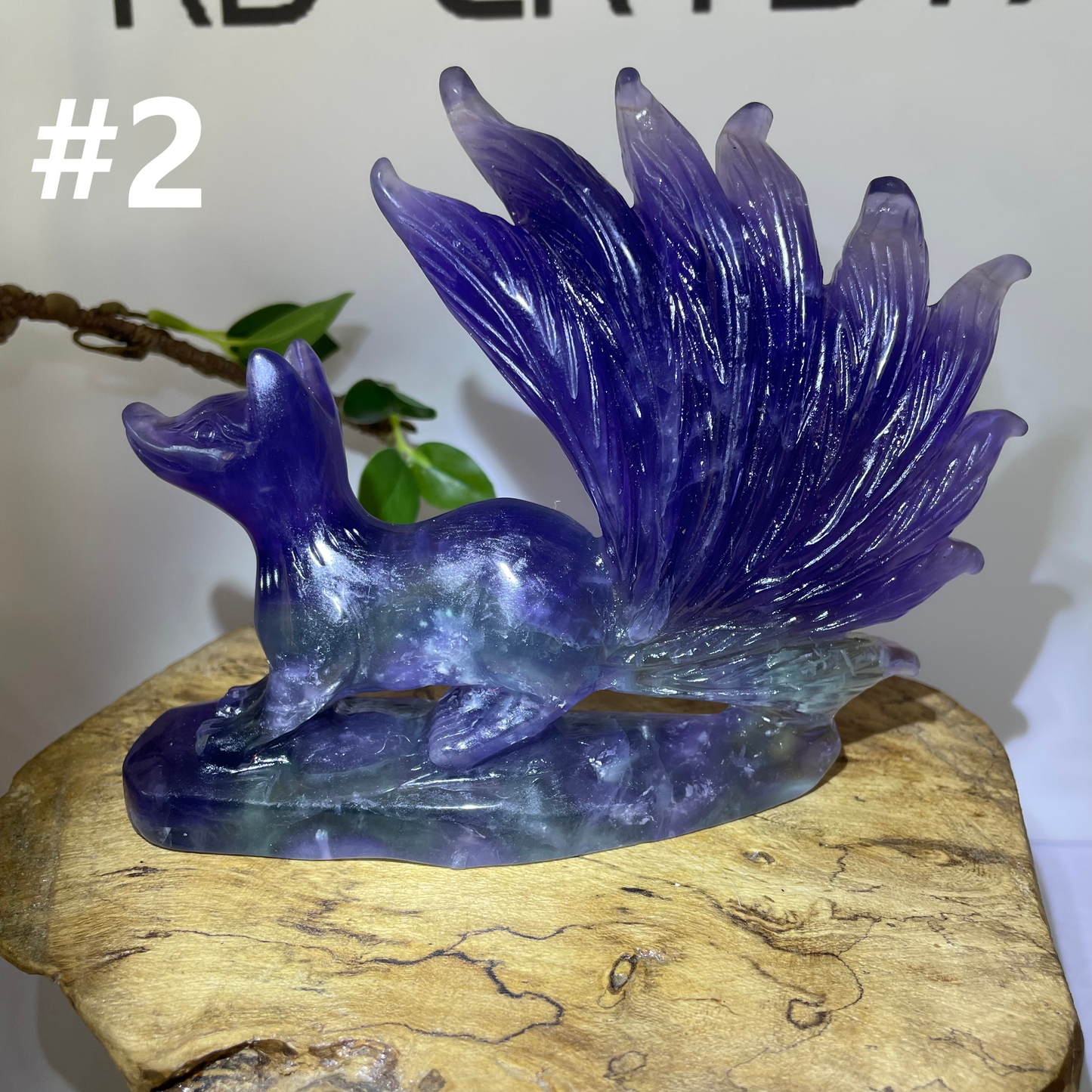 Fluorite Nine Tailed Fox