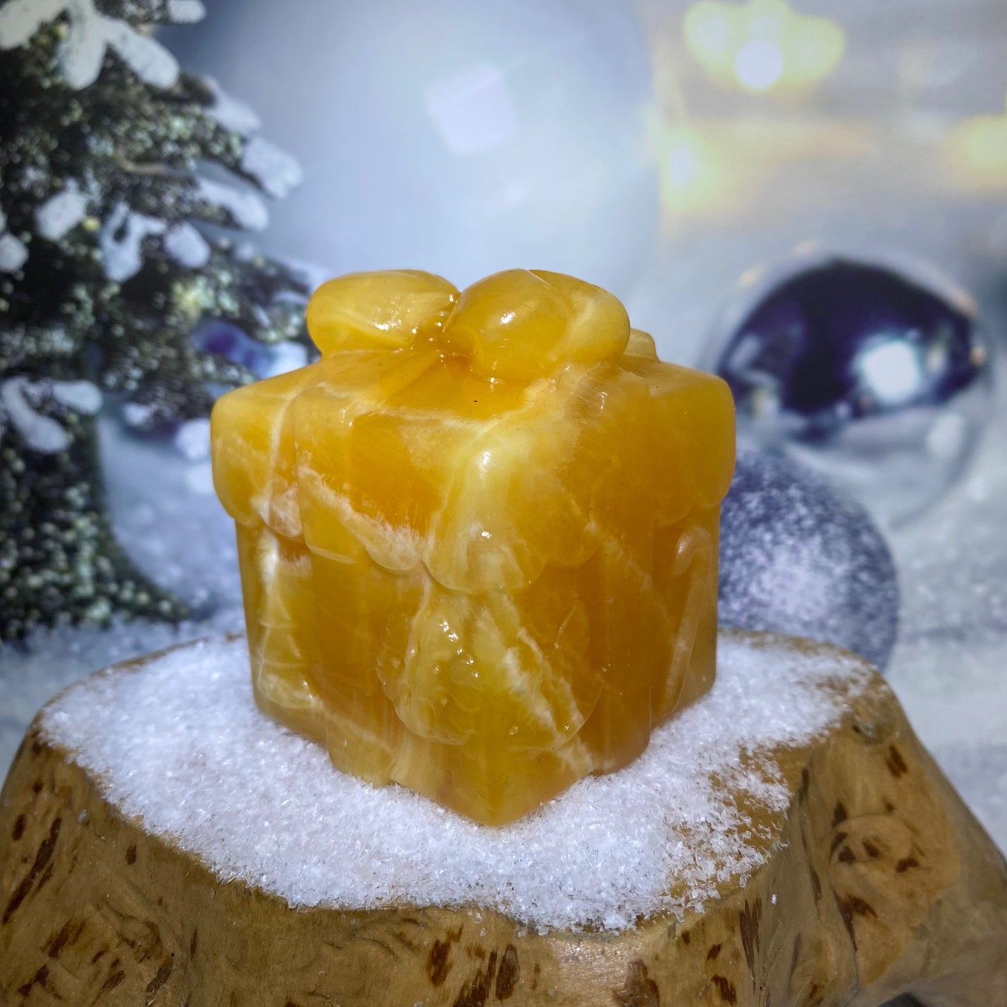 Honey Calcite Gift Box