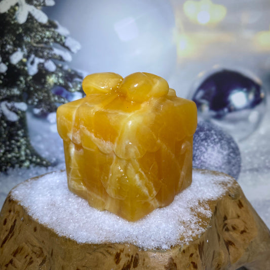 Honey Calcite Gift Box