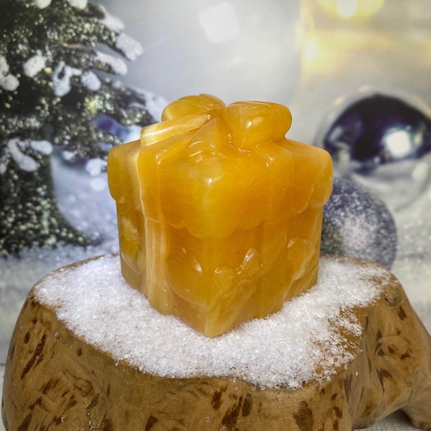 Honey Calcite Gift Box