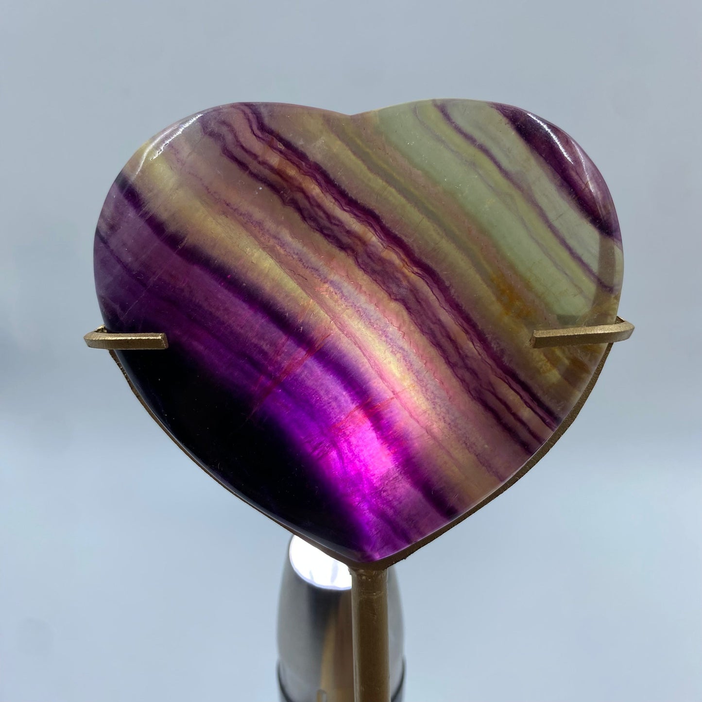 Fluorite Heart