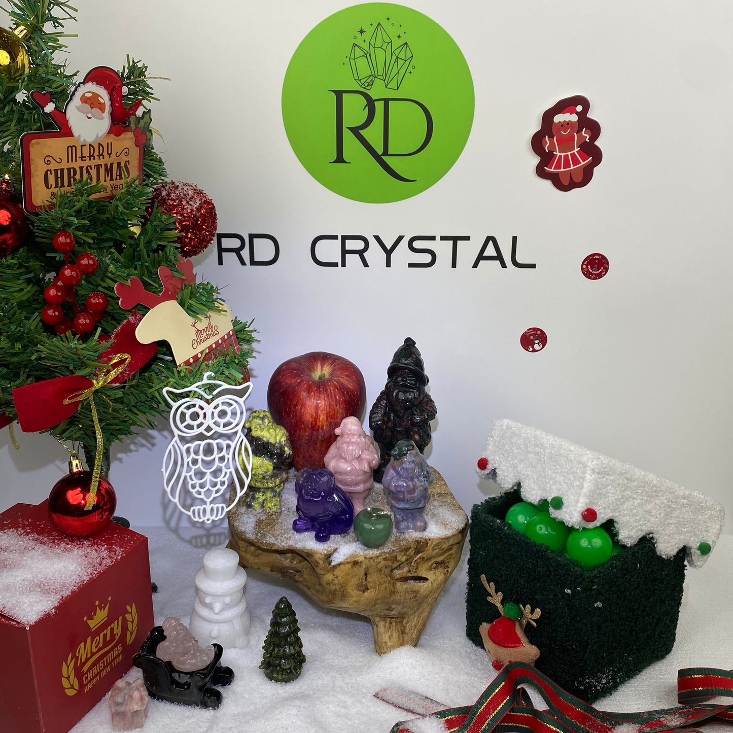 Merry Christmas Crystal Capsules