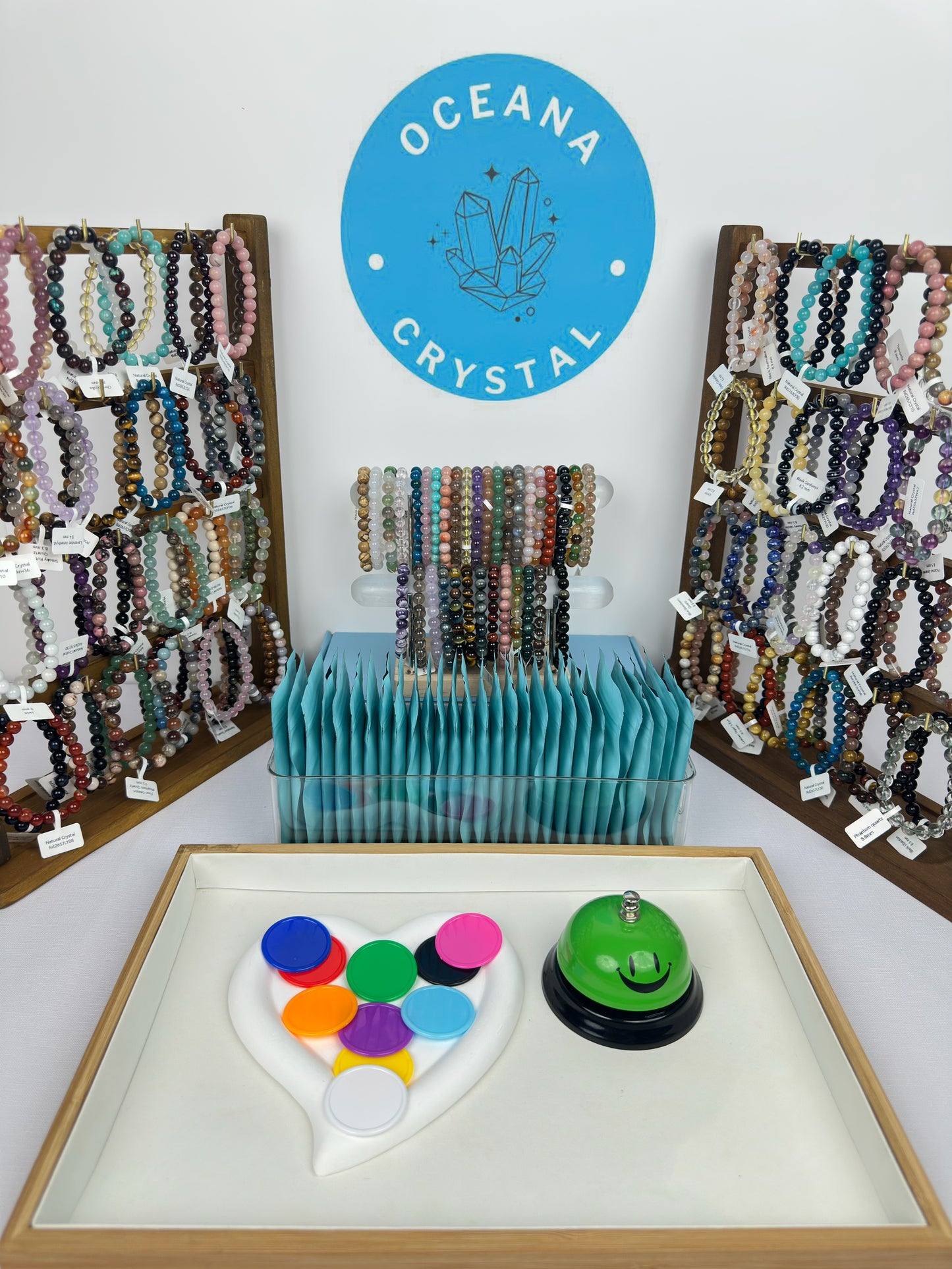 Natural Crystal Mystery Blind Bracelets Bags