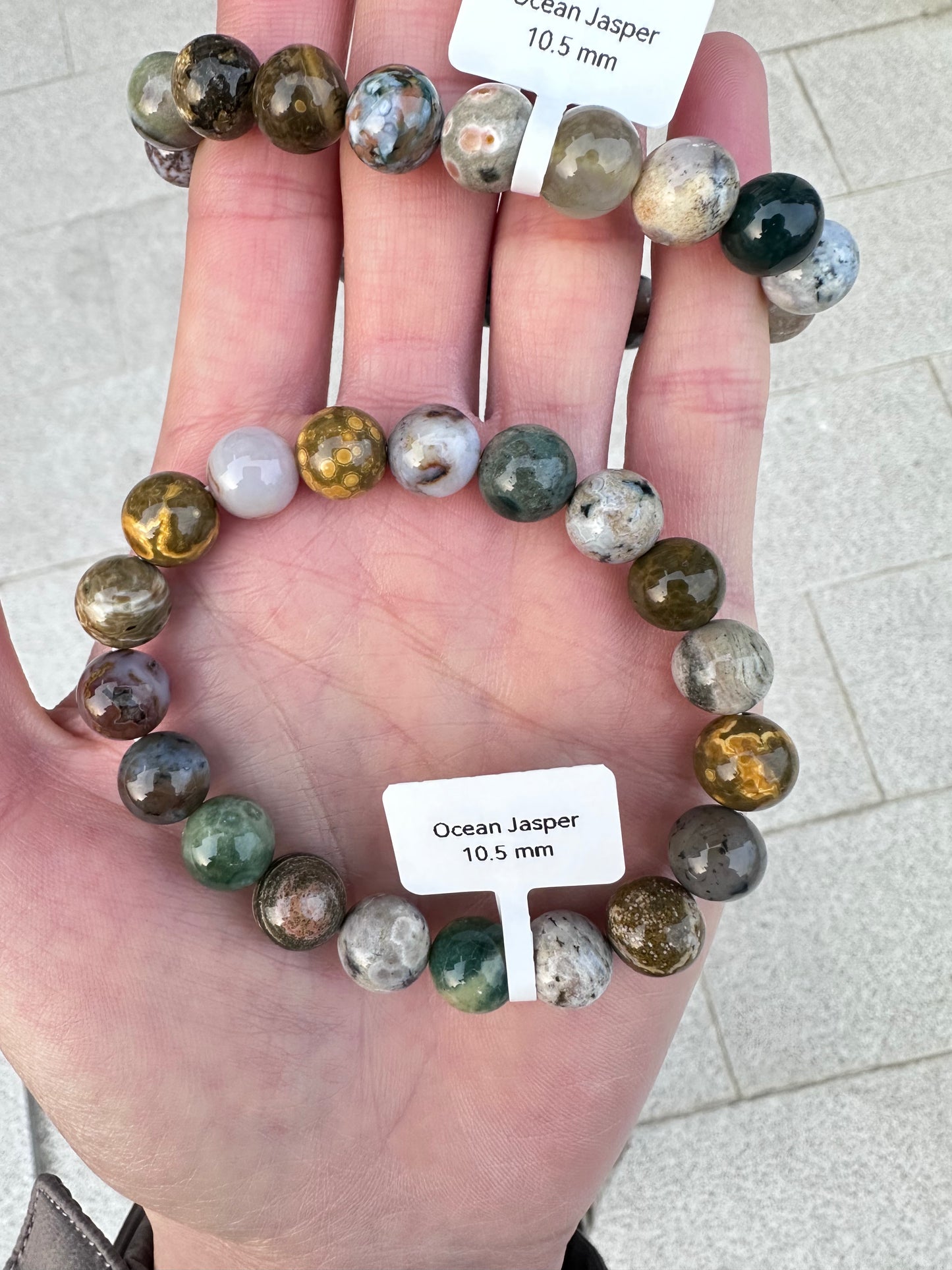 Natural Ocean Jasper Bracelets