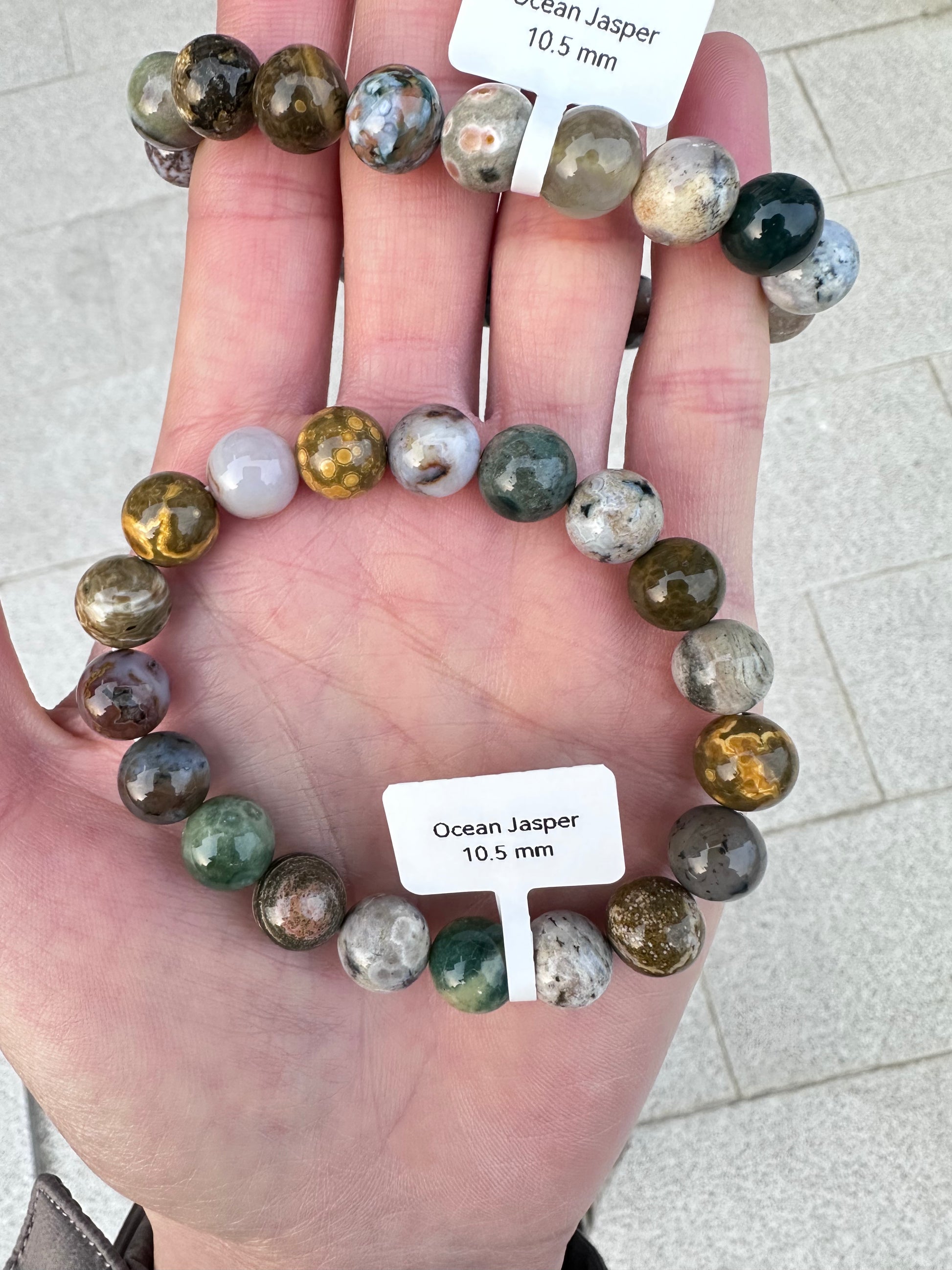 Natural Ocean Jasper Bracelets