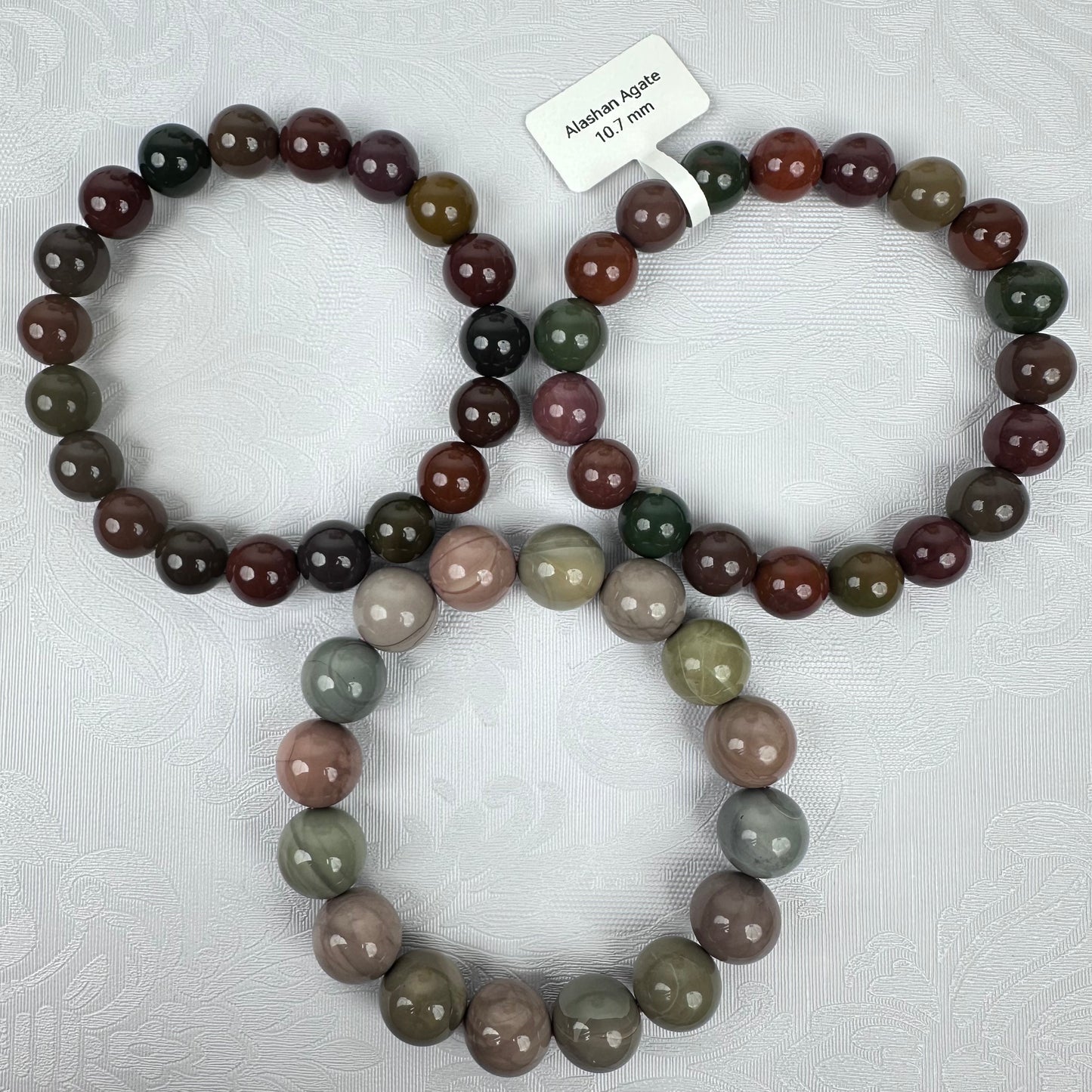 Natural Alashan Agate Bracelet