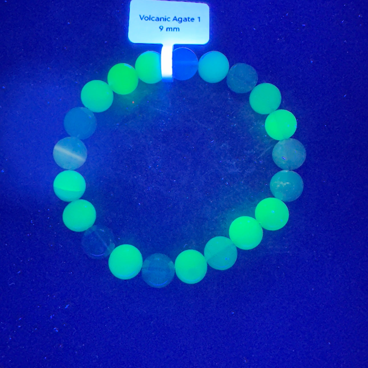 Natural Volcanic Agate Bracelet