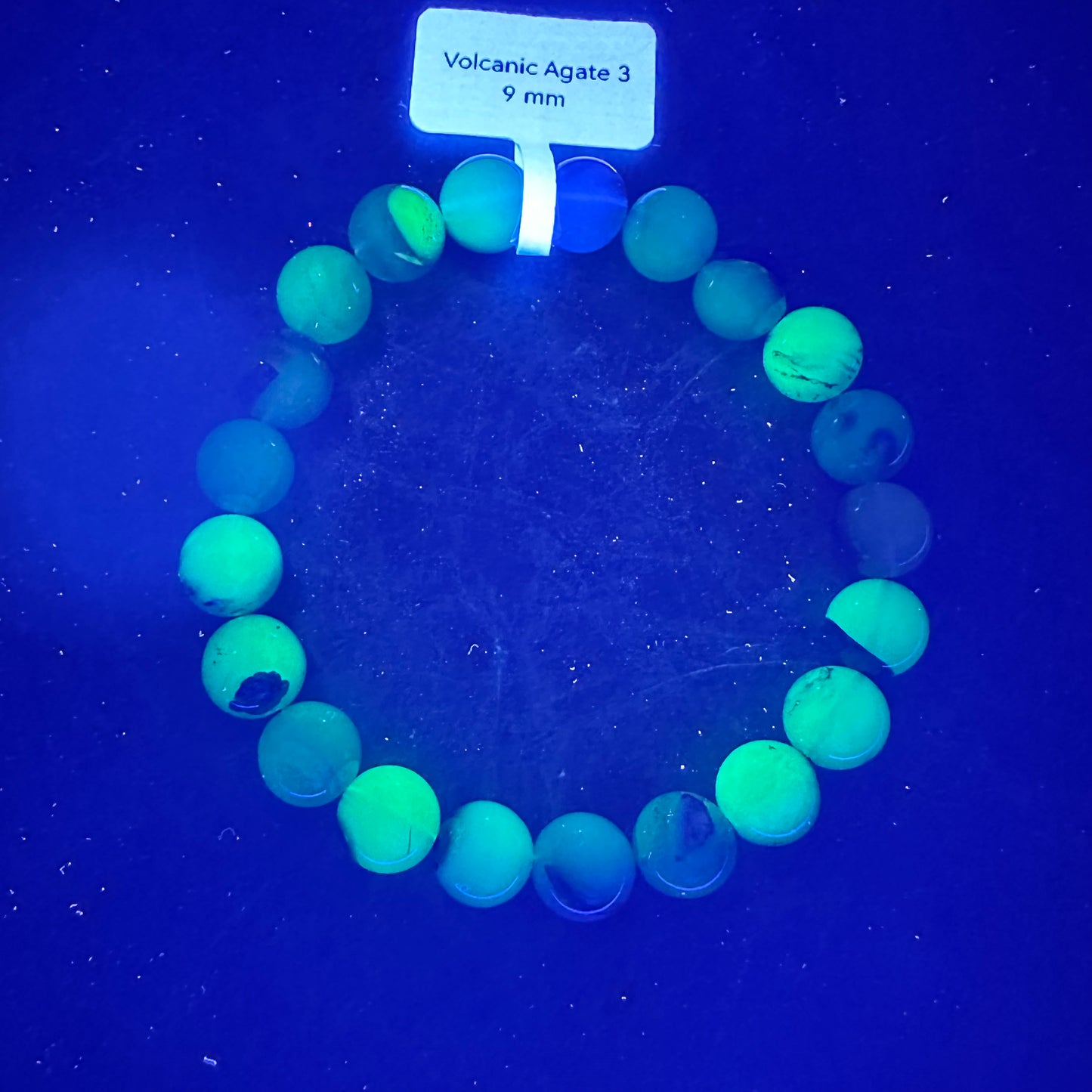 Natural Volcanic Agate Bracelet