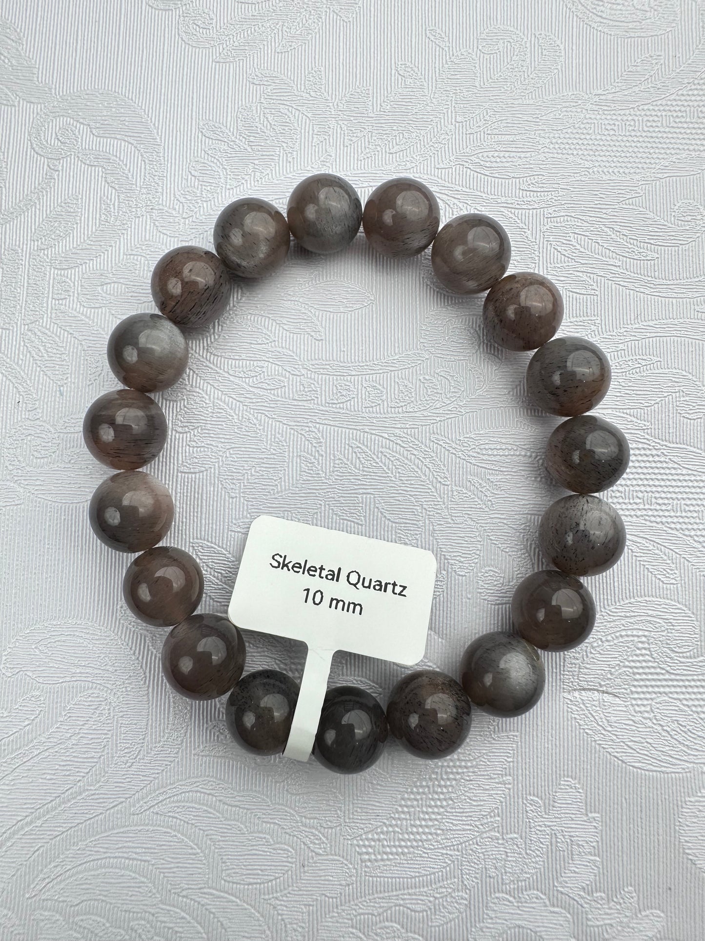 Natural Skeletal Quartz Bracelet