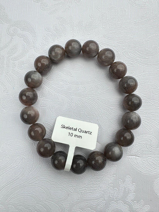 Natural Skeletal Quartz Bracelet