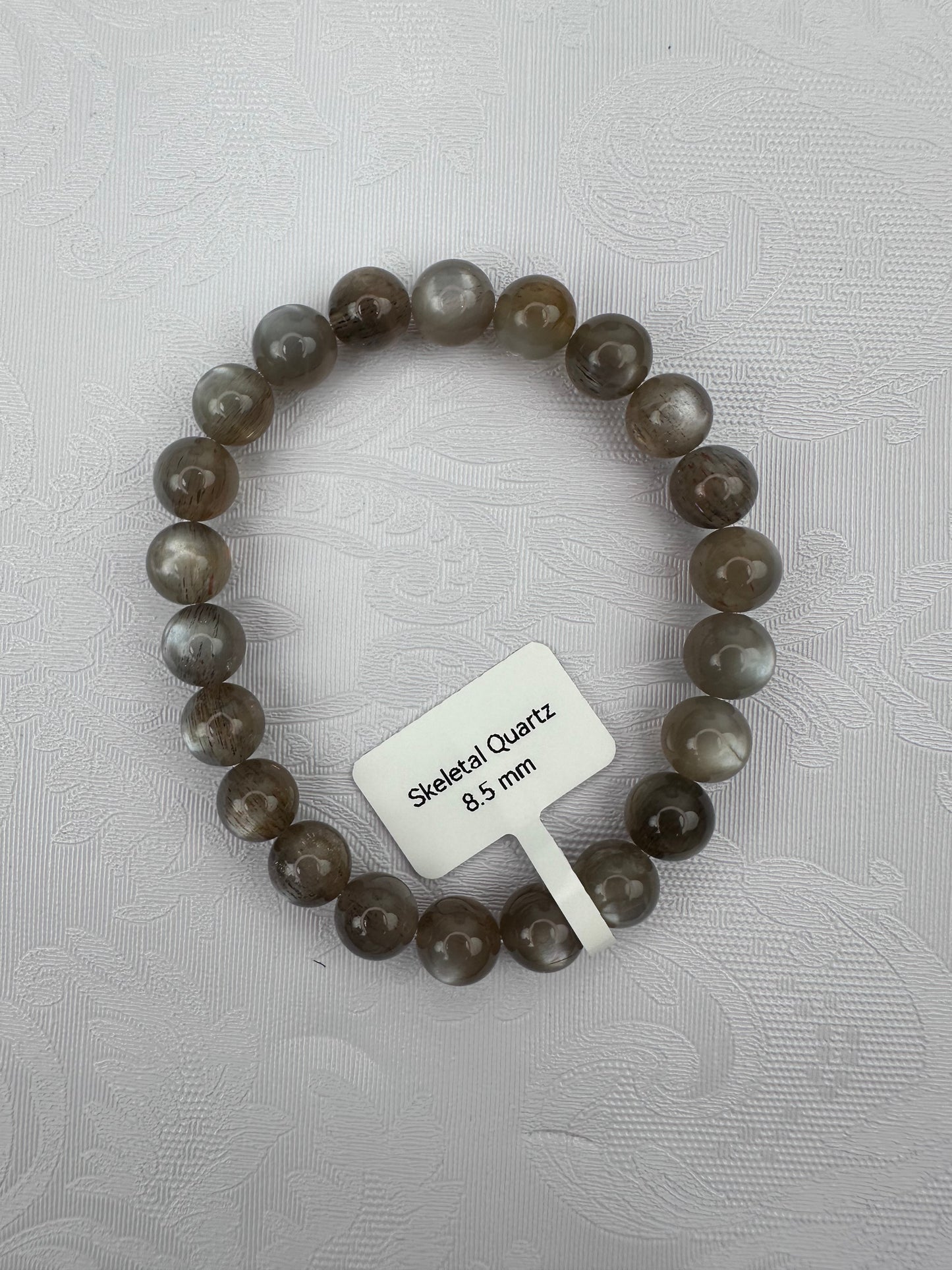 Natural Skeletal Quartz Bracelet