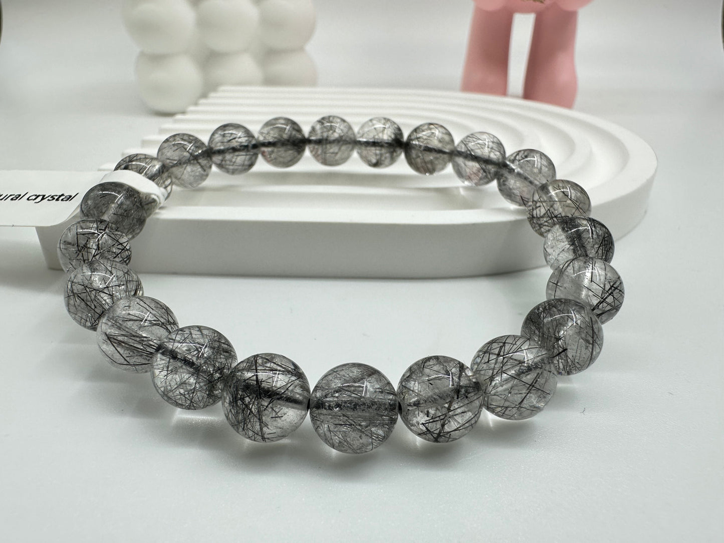 Black Rutilated Bracelet