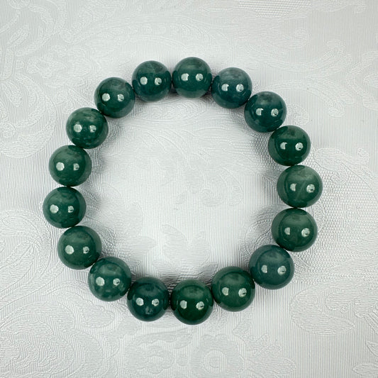 Blue water Jadeite Bracelet