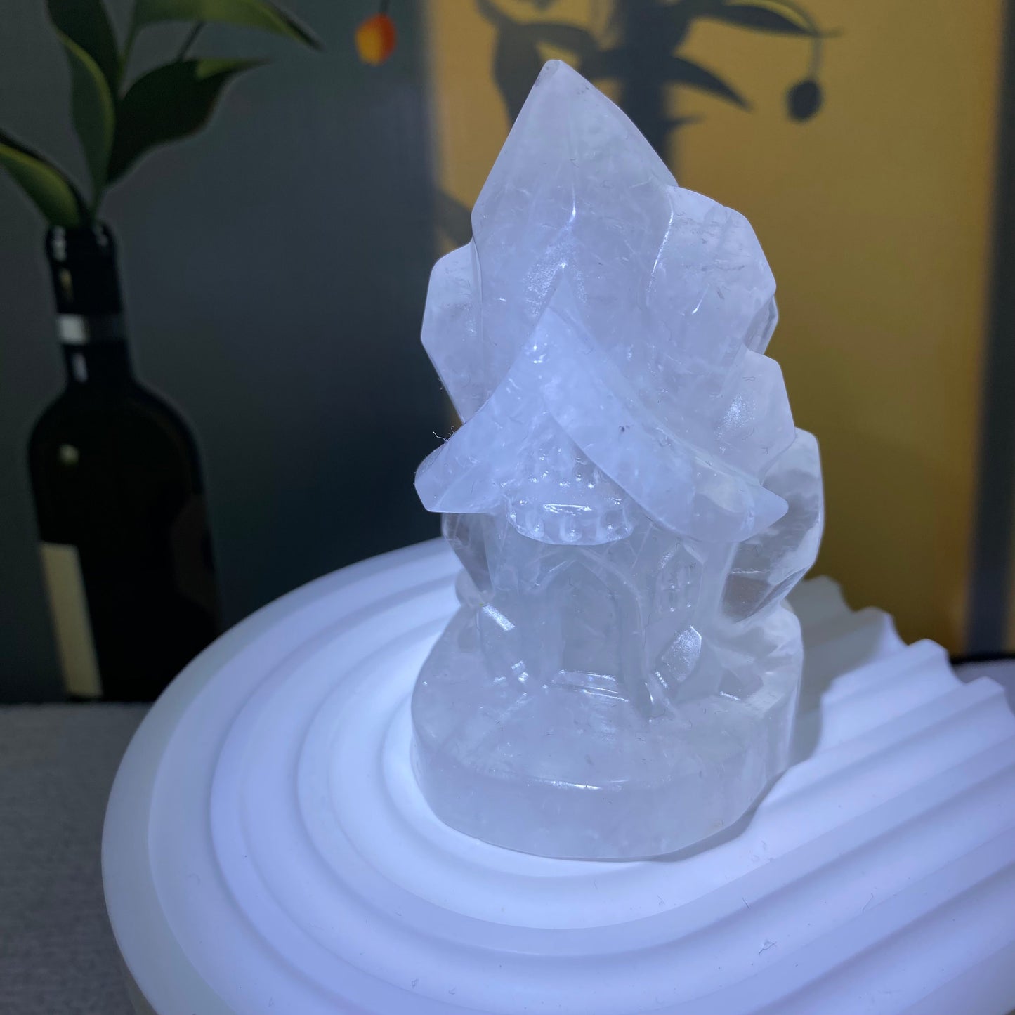 Clear Quartz Clusters House