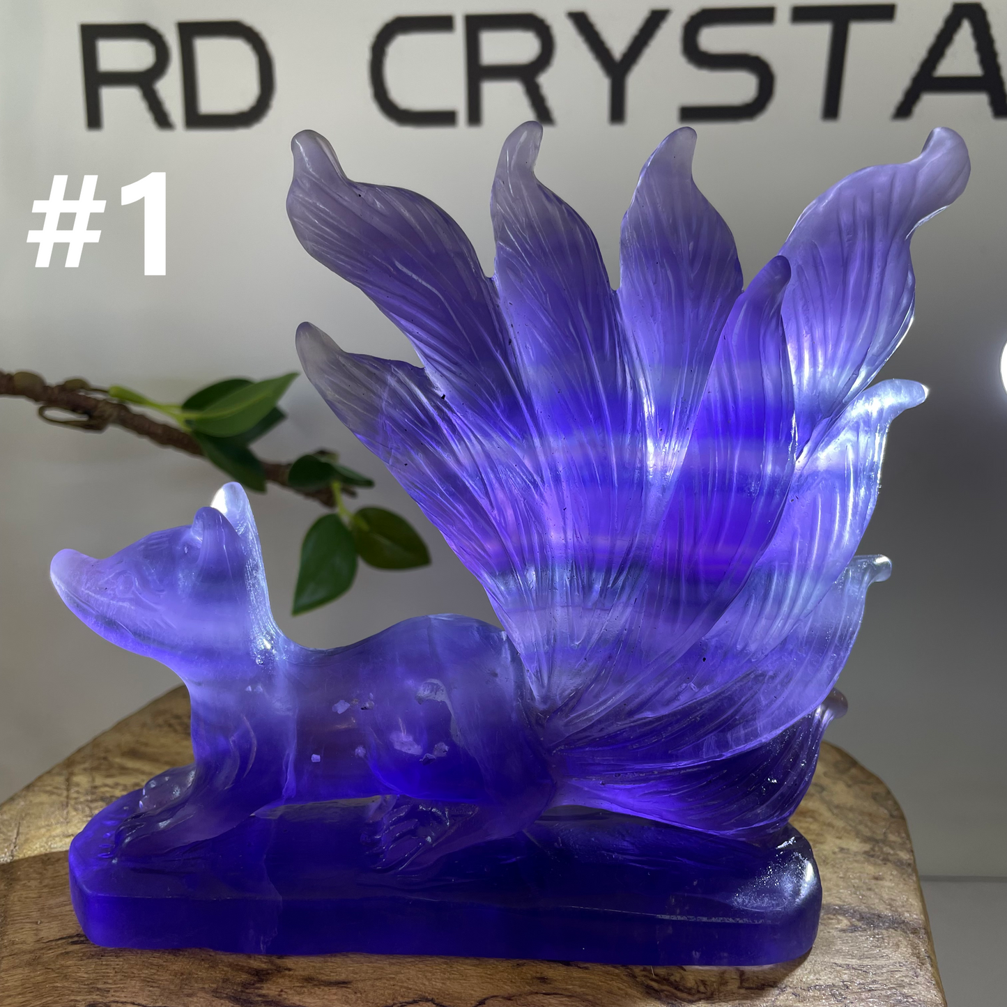 Fluorite Nine Tailed Fox