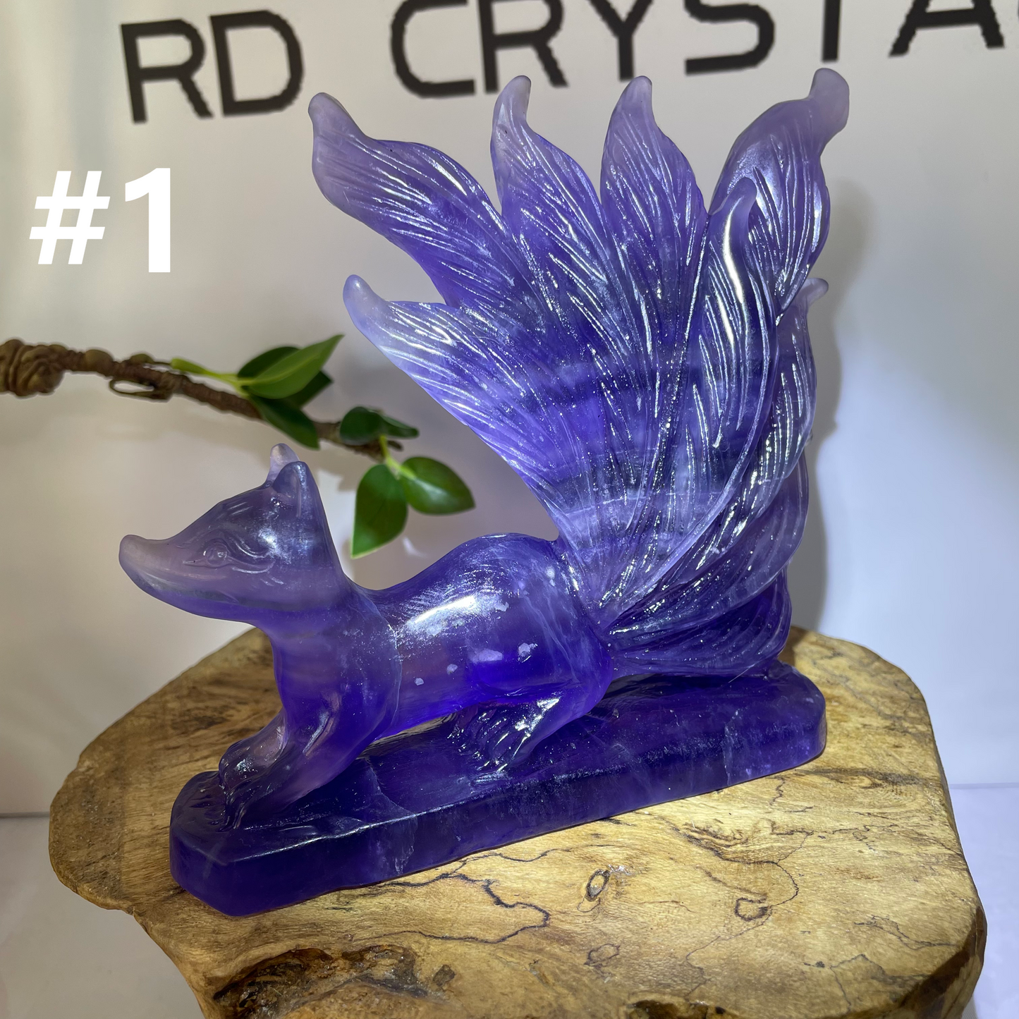 Fluorite Nine Tailed Fox