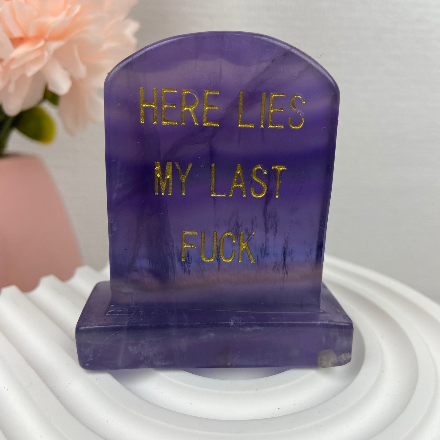 Fluorite Tombstone