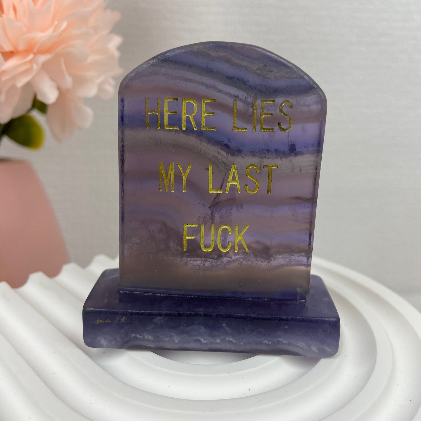 Fluorite Tombstone
