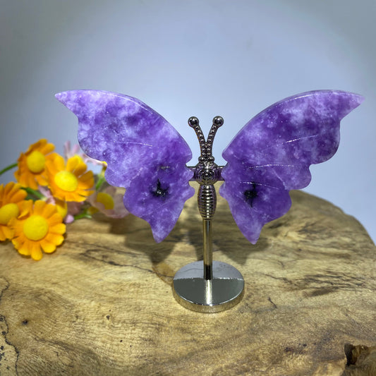 Lepidolite Butterfly