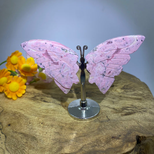 Peru Rhodochrosite Butterfly