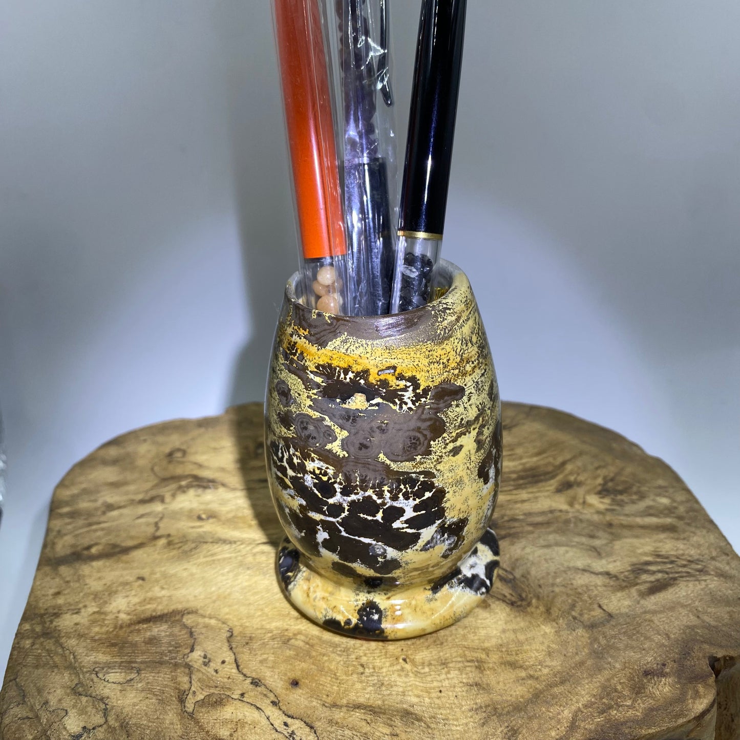 Picture Jasper Pencil Holder3