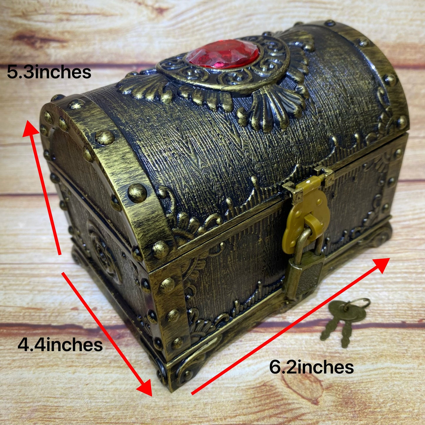 Pirate's Treasure Crystal Box