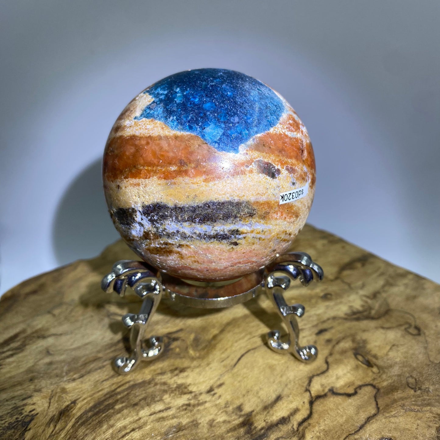 Sunstone With Apatite Sphere2