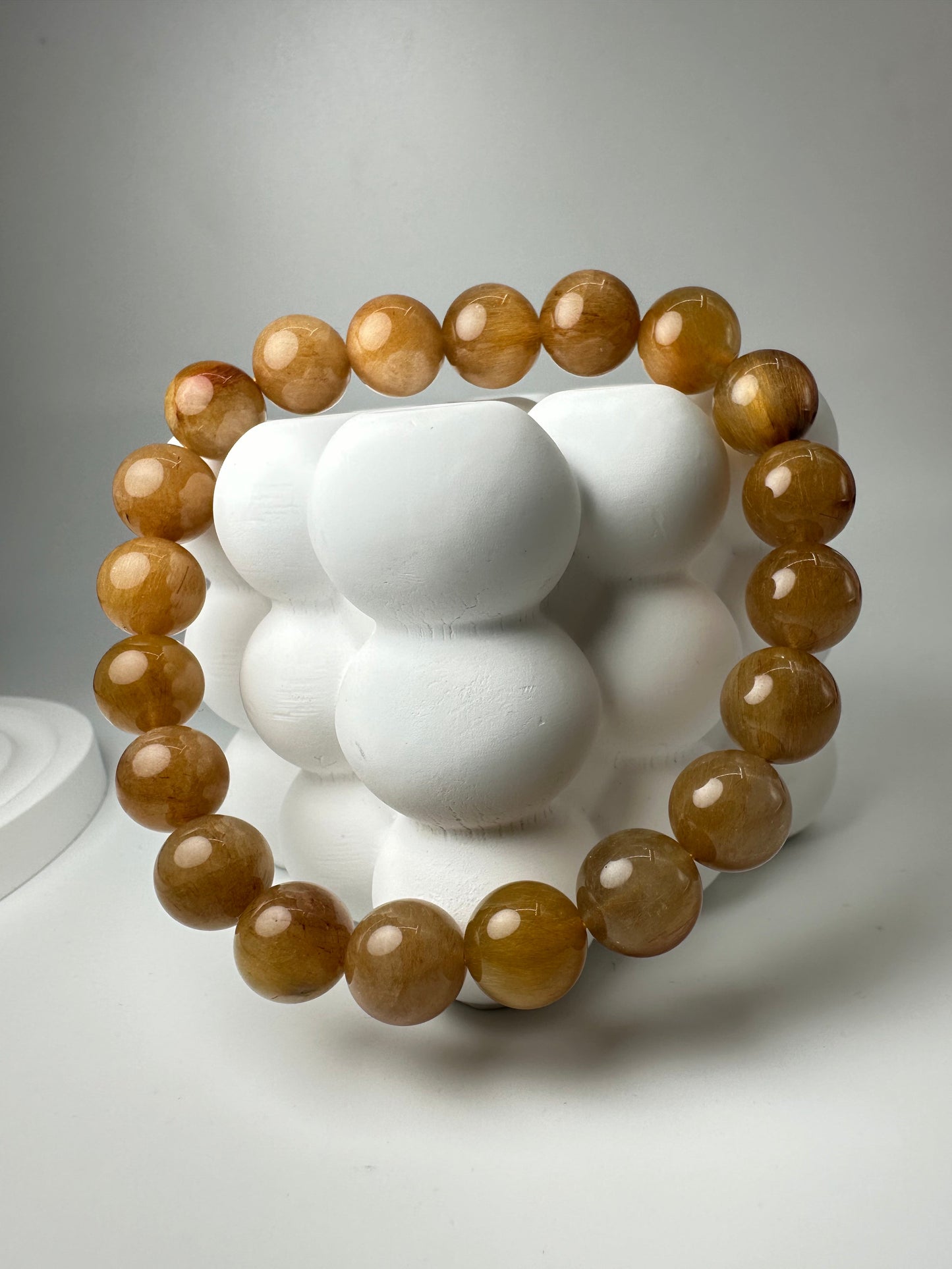 Yellow Rutilated Quartz Bracelet